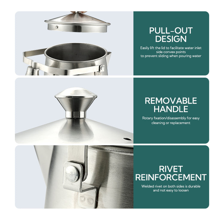 Campingmoon Incineration 1.8L Kettle