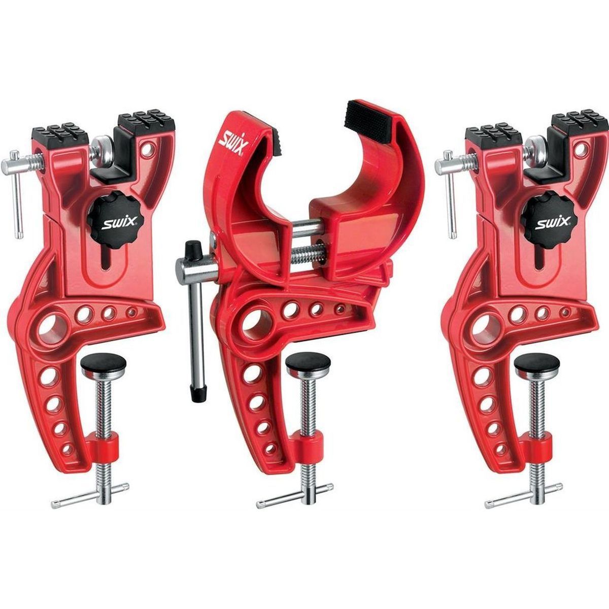 Swix WC 3-Piece Ski Vise, 50mm Jaws