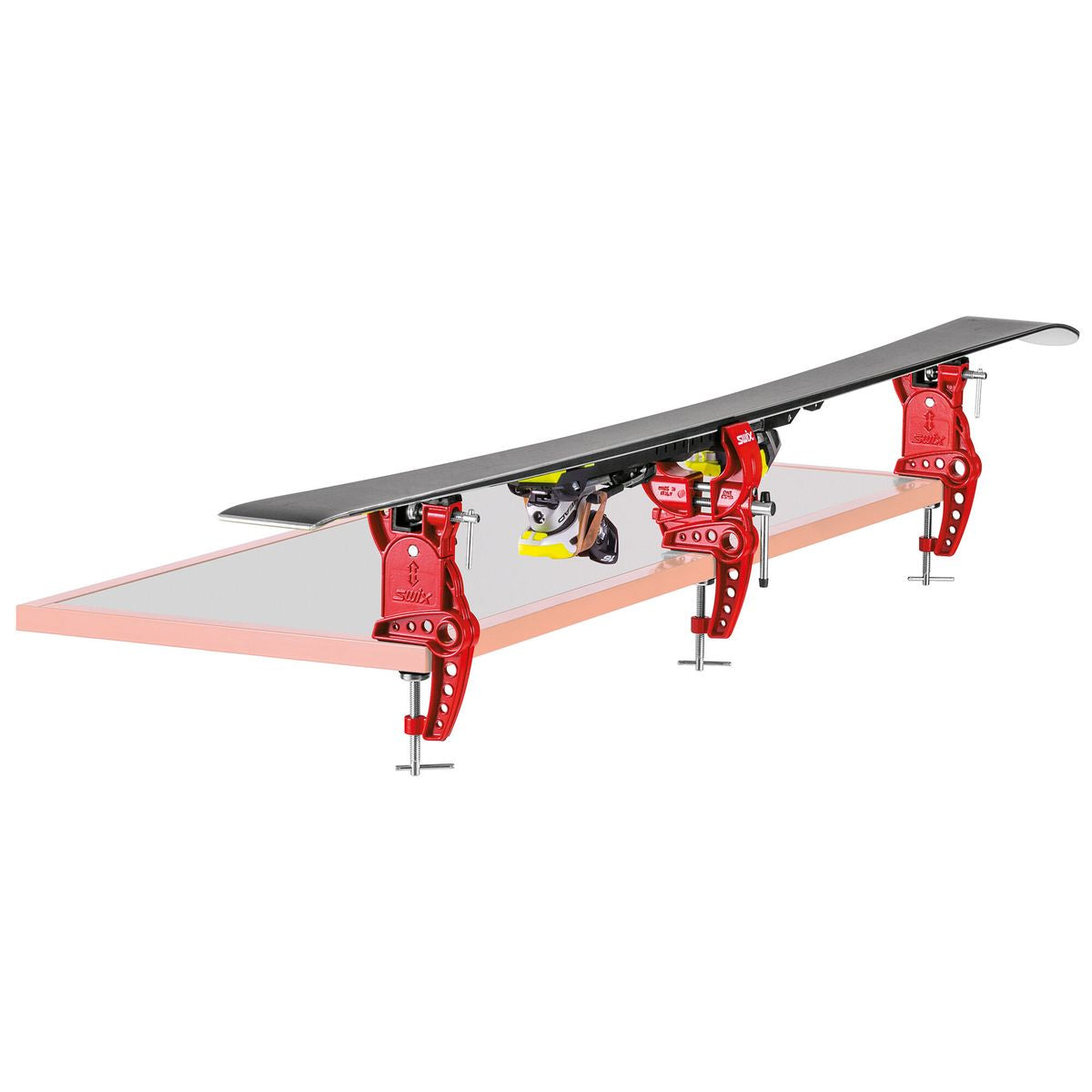 Swix WC 3-Piece Ski Vise, 50mm Jaws