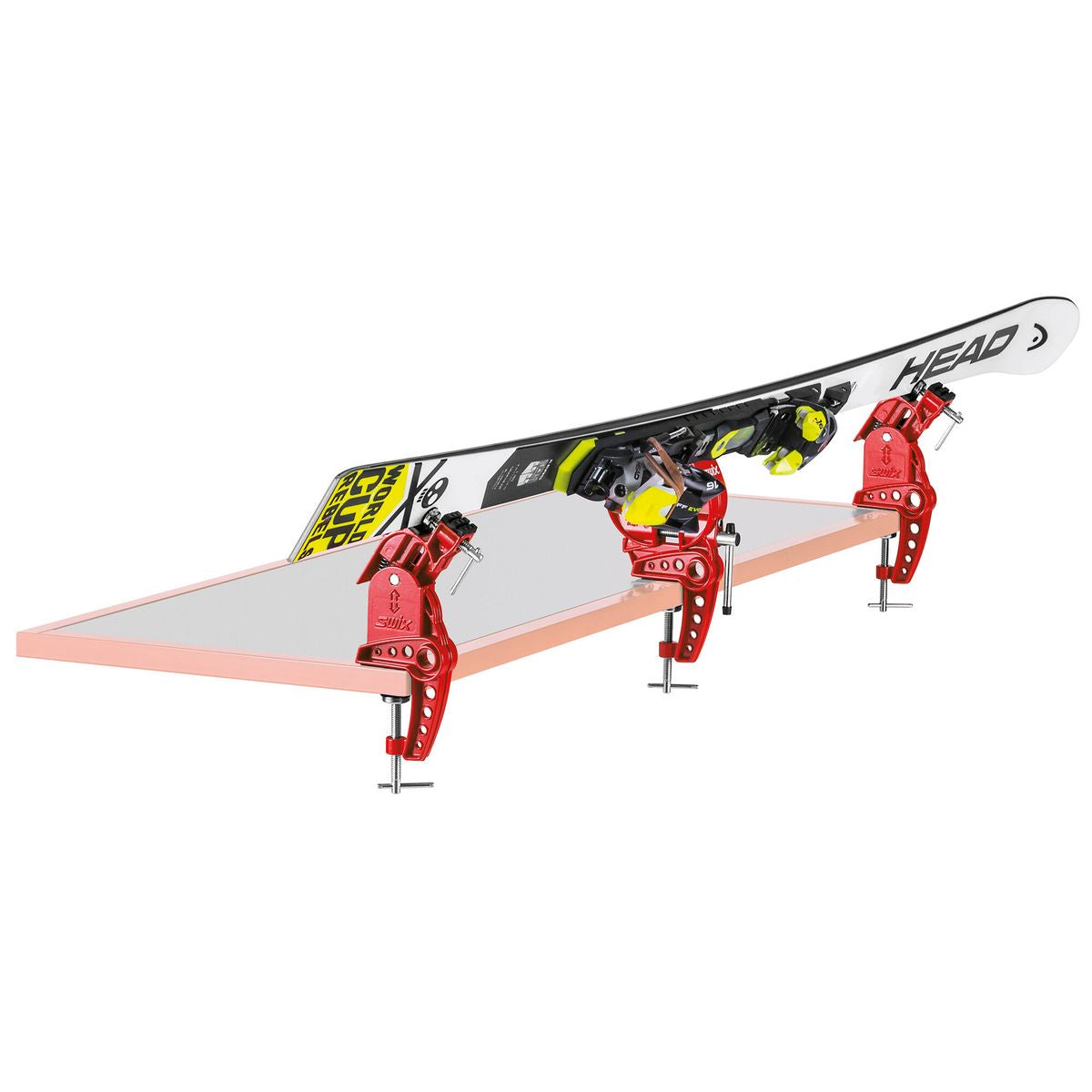 Swix WC 3-Piece Ski Vise, 50mm Jaws