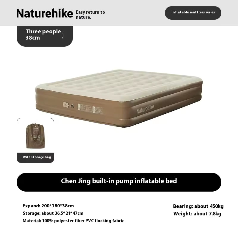 Naturehike Chenjing Built-In Pump Inflatable Mattress (2026)