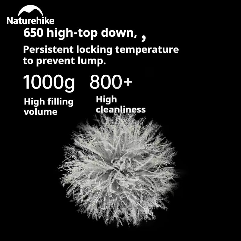 Naturehike Snow Petrel Mummy Down Sleeping Bag - SP550