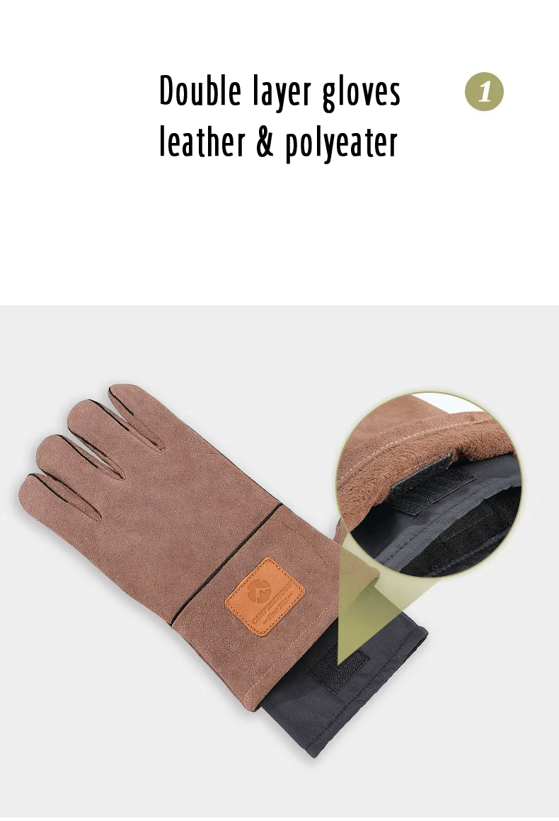 Camping Moon Q28 Protective Heat Insulation Fire Gloves (2026)