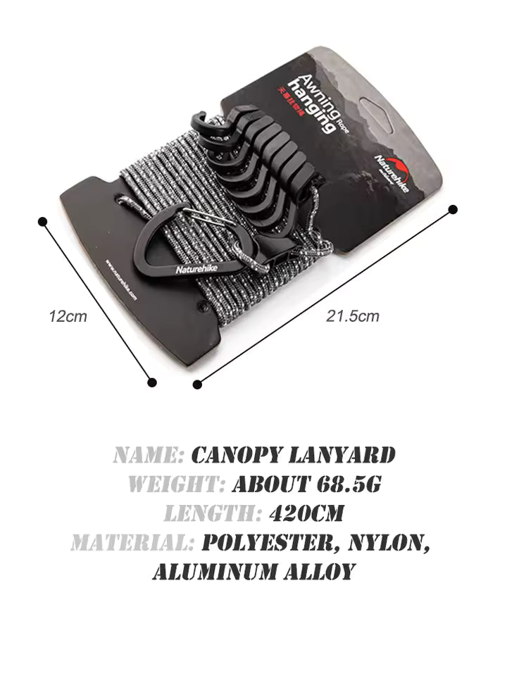 Naturehike Canopy Hanging Rope (2026)