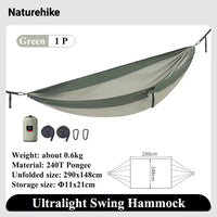 Naturehike Ultralight swing hammock 2026