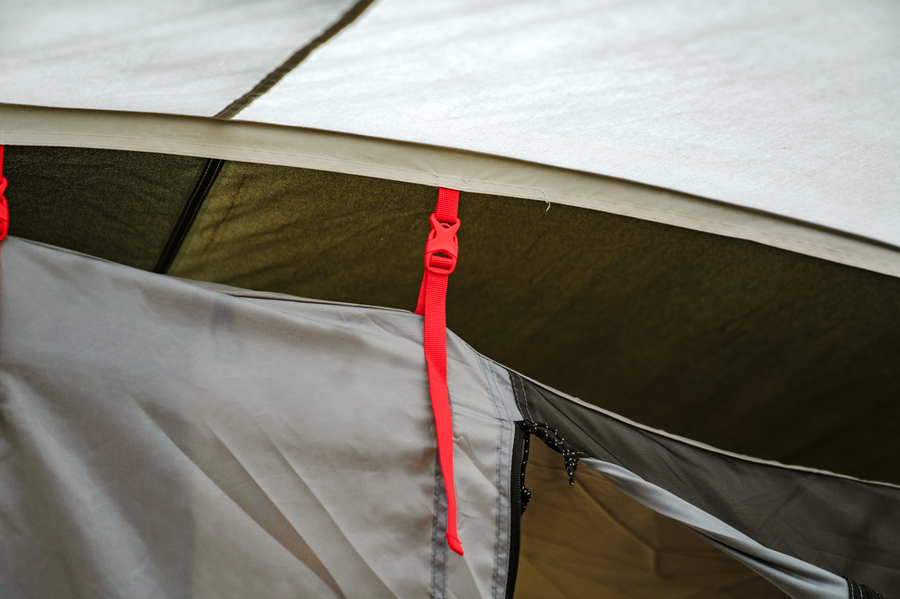 Mobi Garden Holiday Stars High End Tunnel Tent with One Inner Tent
