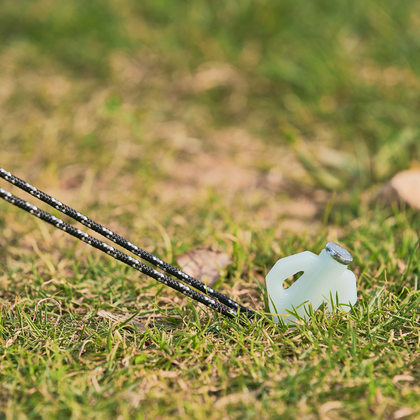 Mobi Garden Medium Sky Dome Oxford Cloth Tent with Vinyl and Silver Coated Tarp 410