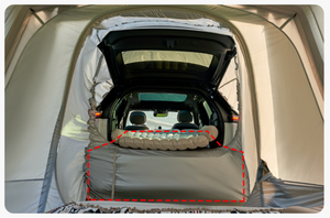 Mobi Garden LS 4 (Air Tunnel Tent) with Inner Tent Set