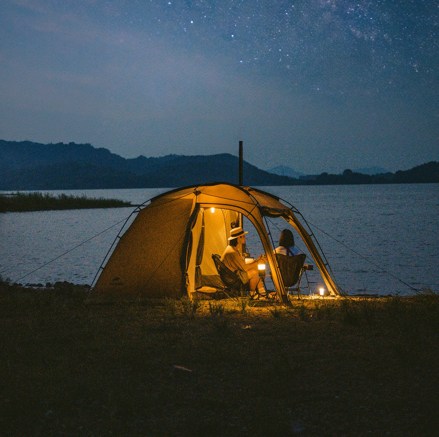 Naturehike Dune 7.6 One Bedroom One Room Tent Earthy Yellow