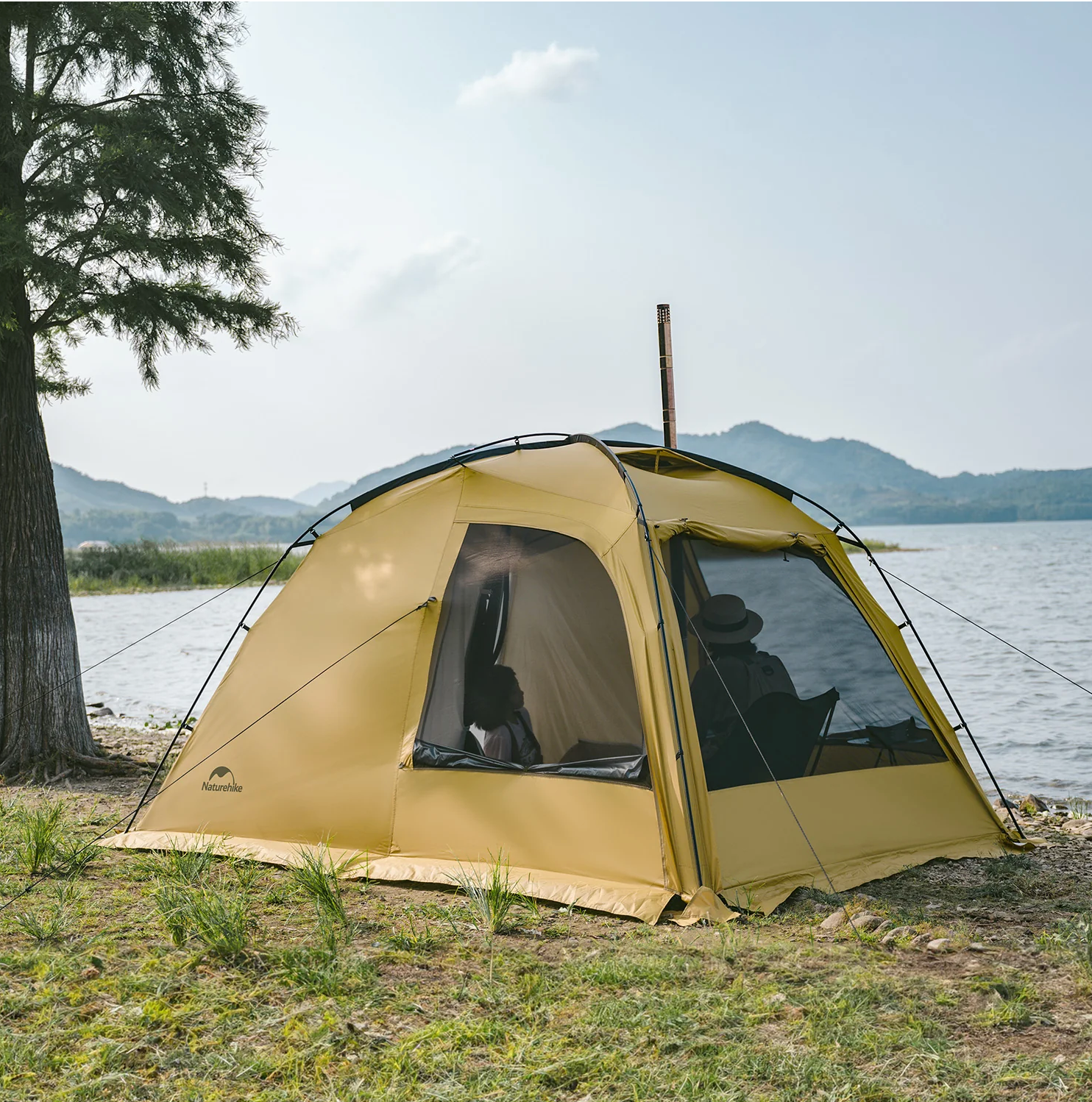 Naturehike Dune 7.6 One Bedroom One Room Tent Earthy Yellow