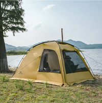 Naturehike Dune 7.6 One Bedroom One Room Tent Earthy Yellow