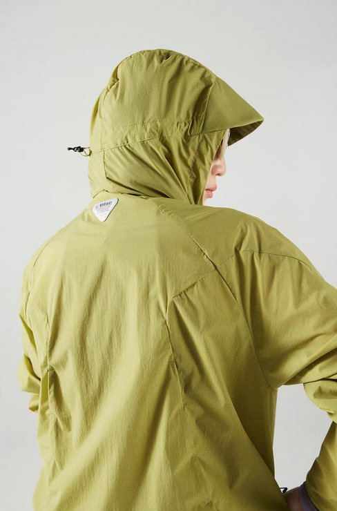 Blue Basic Hooded Sun Protection Jacket