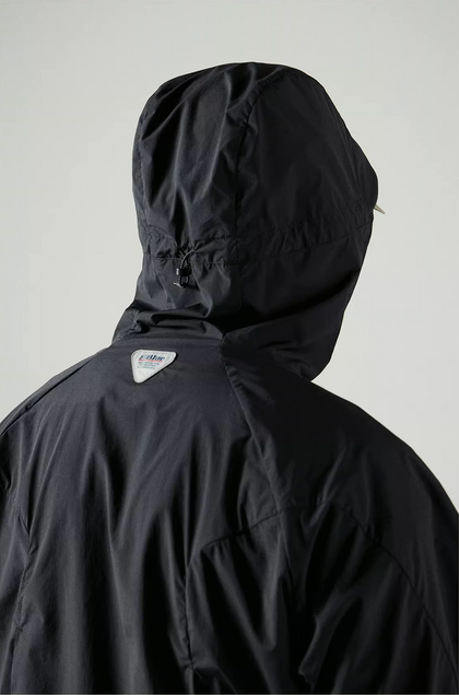 Blue Basic Hooded Sun Protection Jacket