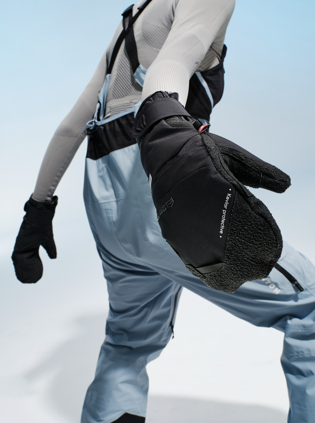 ShanHigh XRD 3D PRO Primaloft Gold Active Ski Mittens