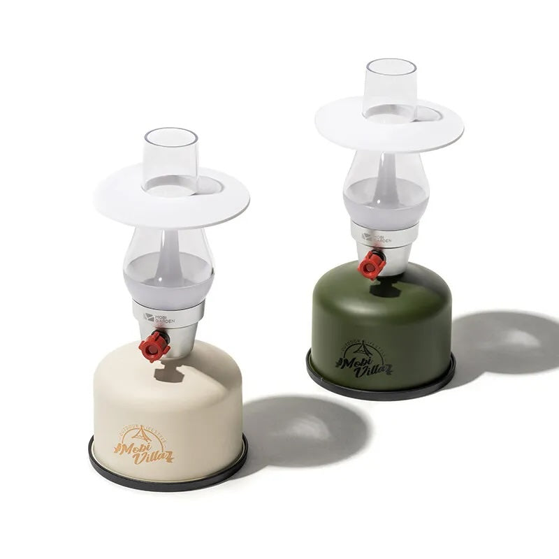 Mobi Garden Retro Camp Light - White