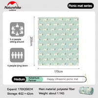 Naturehike Happy Ultrasonic picnic mat 2026