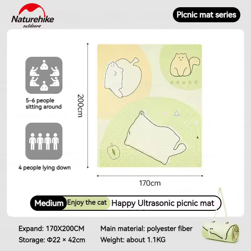 Naturehike Happy Ultrasonic picnic mat 2026
