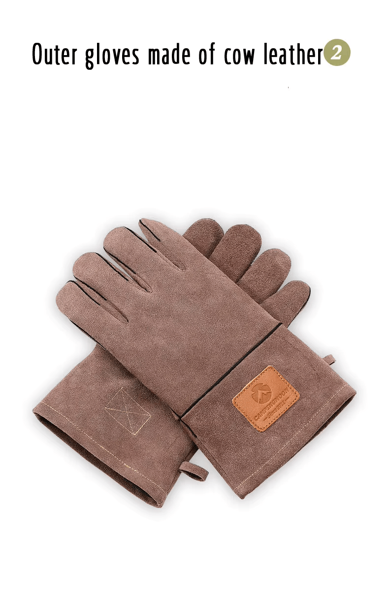 Camping Moon Q28 Protective Heat Insulation Fire Gloves (2026)