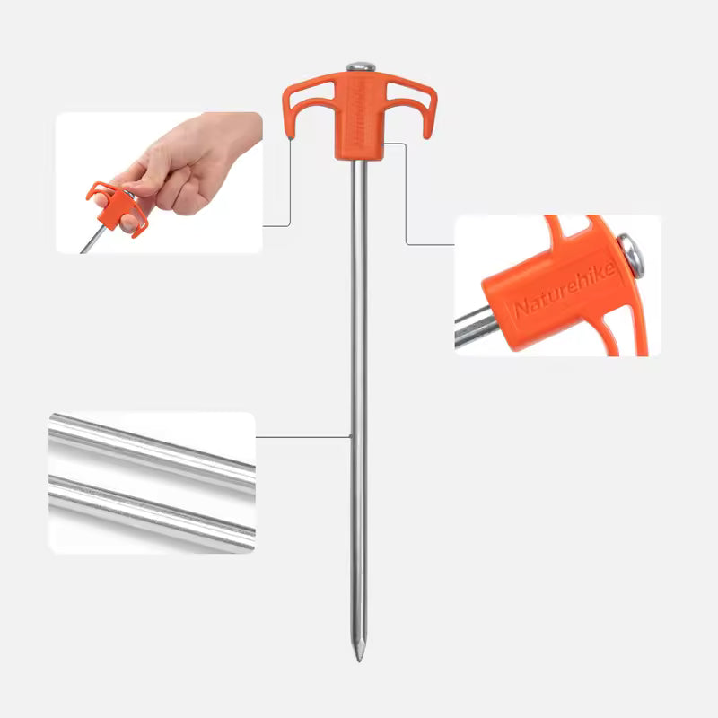 Naturehike camping iron Tent Pegs 2026