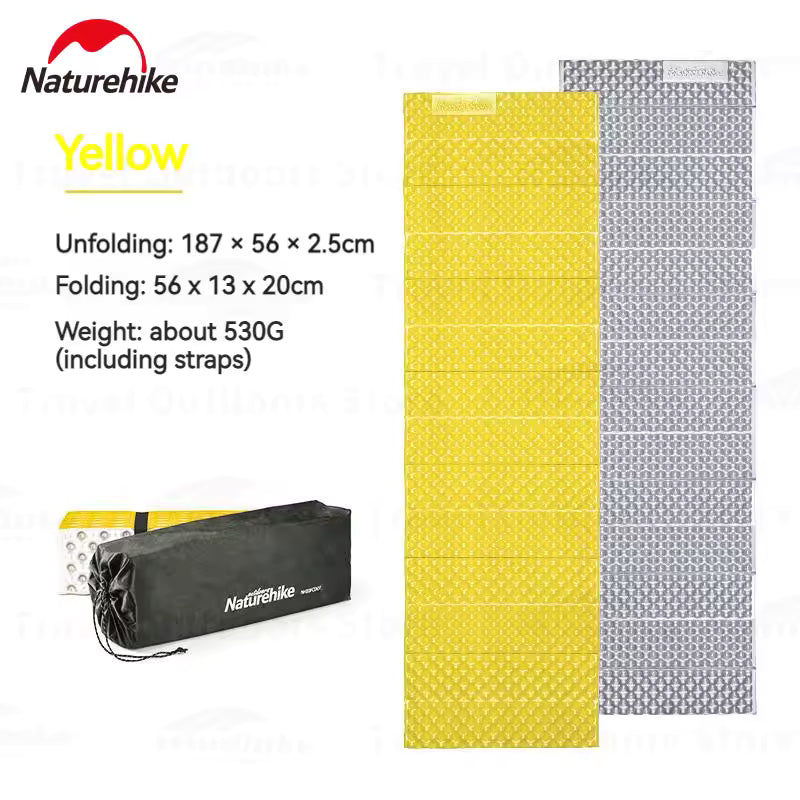 Tapis pliant épais pour nid d'œuf Naturehike (taille unique)