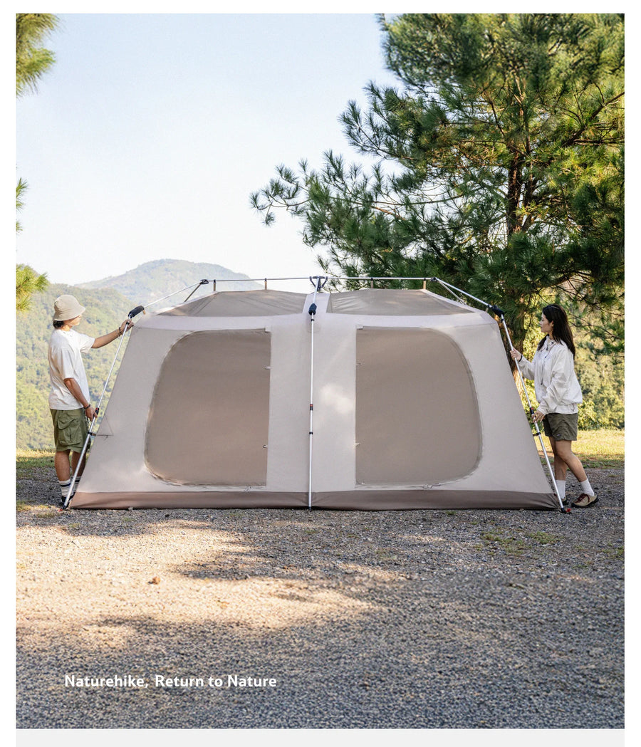 Naturehike Village 13 Flagship Pro Series Fast Build Automatic Cabin Style Tent (2026)
