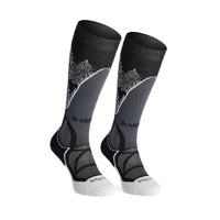 Bridgedale Black Midweight Merino Performance Ski Socks - Women's