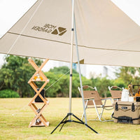 Mobi Garden Medium Sky Dome Oxford Cloth Tent with Vinyl and Silver Coated Tarp 410