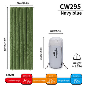 Naturehike Cicada Wing CW295 Down Envelope Sleeping Bag (2026)