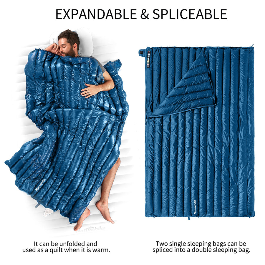 Naturehike Cicada Wing CW295 Down Envelope Sleeping Bag (2026)