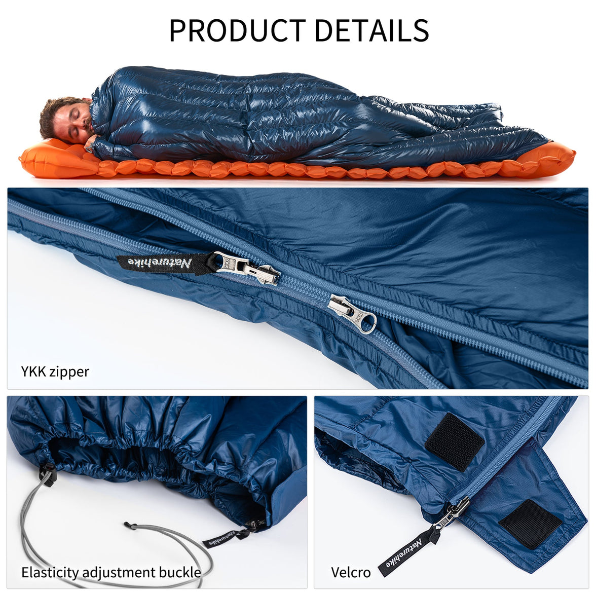 Naturehike Cicada Wing CW295 Down Envelope Sleeping Bag
