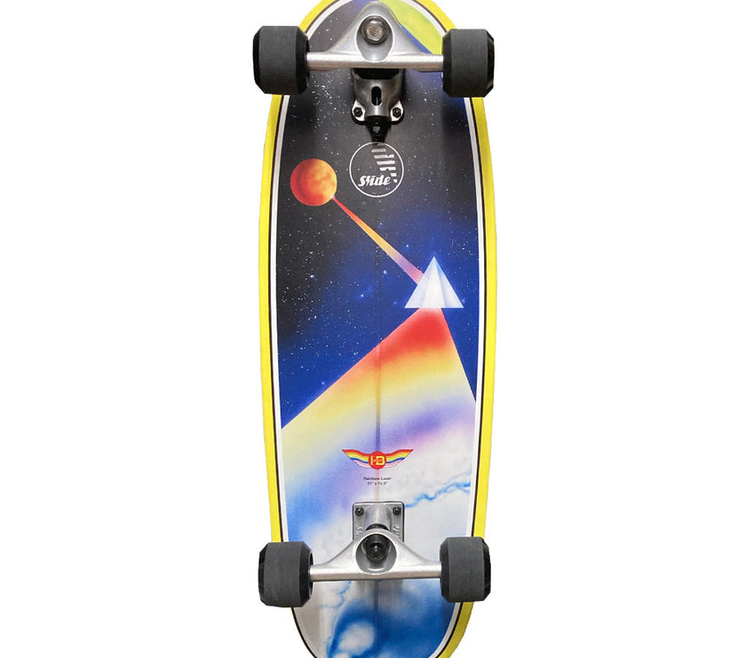 Skateboard de surf Hot Buttered 31'' - Magic Egg - Rainbow Laser