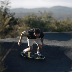 Skateboard de surf Hot Buttered 31'' - Magic Egg - Rainbow Laser