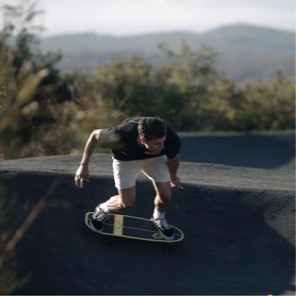 Skateboard de surf Hot Buttered 31'' - Magic Egg - Rainbow Laser