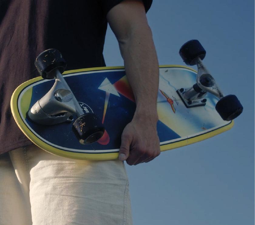 Skateboard de surf Hot Buttered 31'' - Magic Egg - Rainbow Laser