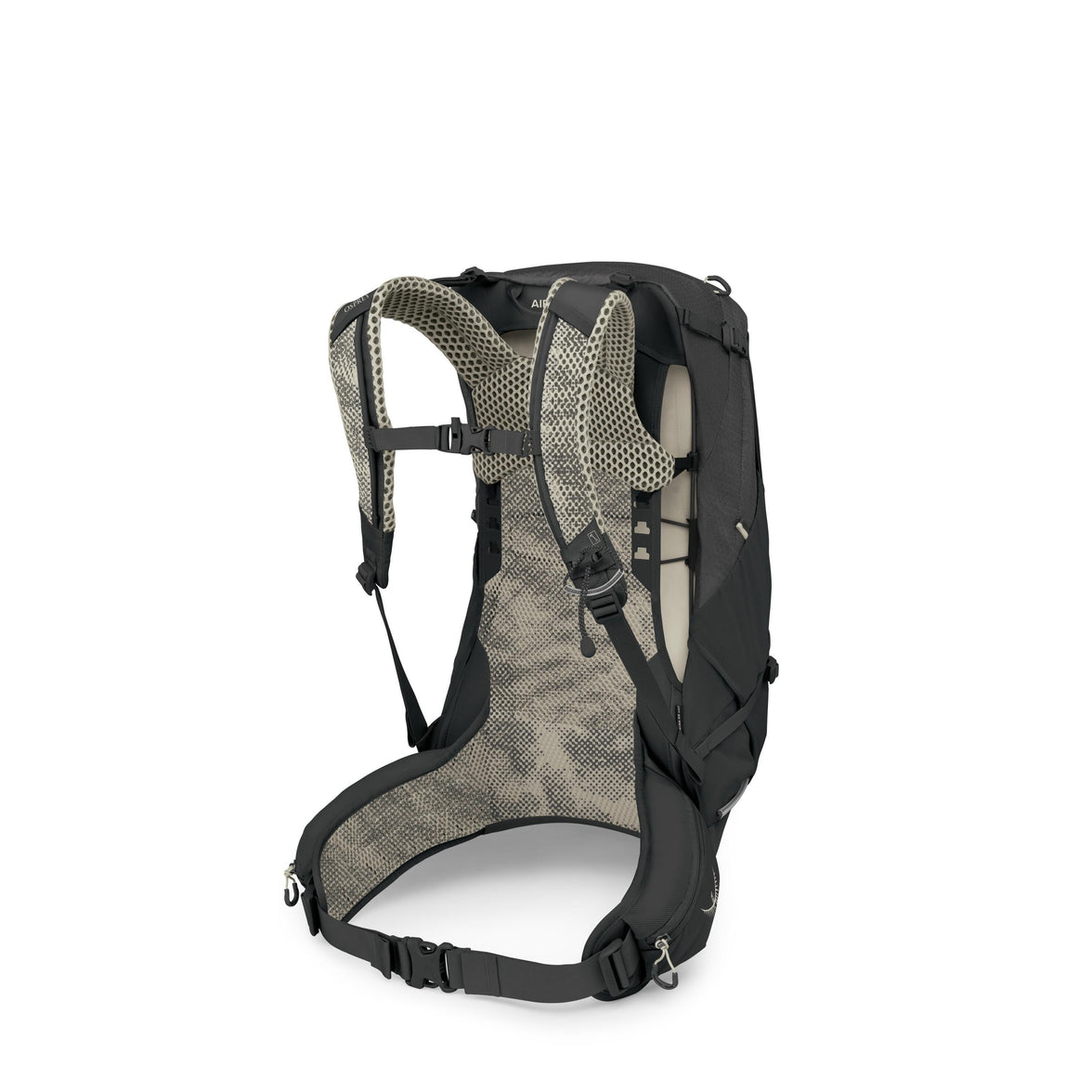 Osprey Stratos 24 AirSpeed suspended-mesh backpanel rear view