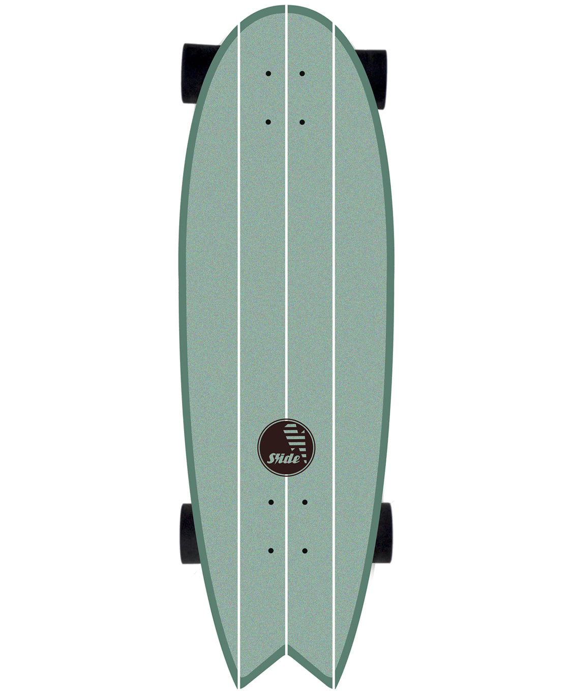 Slide Swallow 33'' Surf Skateboard- Saladita