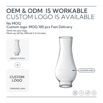 Campingmoon Lamp Glass Globe T-1-AT