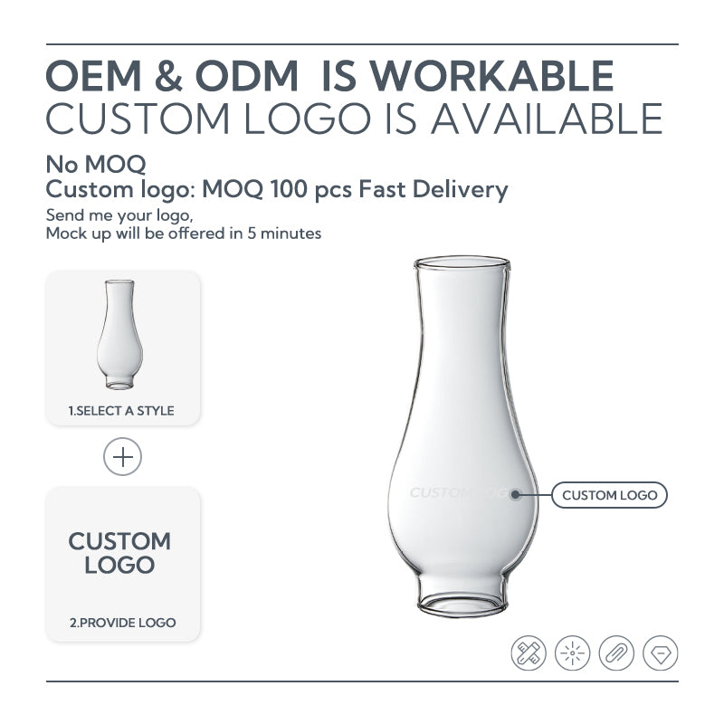 Campingmoon Lamp Glass Globe T-1-AT