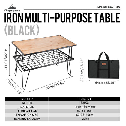 Campingmoon 2 Field Racks T-230