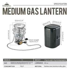 Campingmoon Medium Gas Lamp