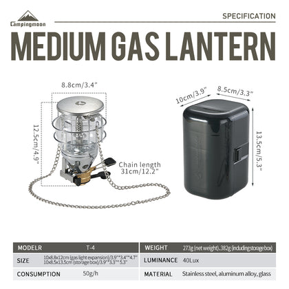 Campingmoon Medium Gas Lamp
