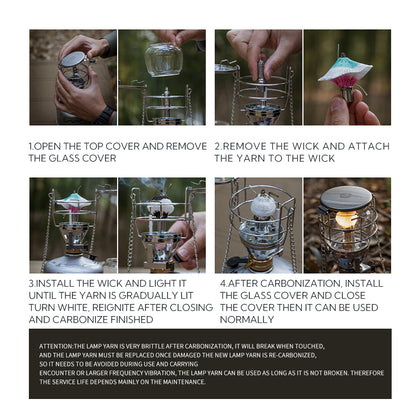 Campingmoon Medium Gas Lamp