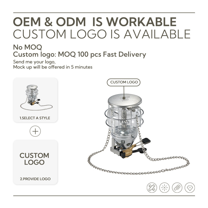 Campingmoon Medium Gas Lamp