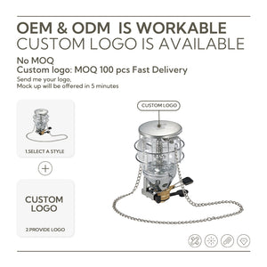 Campingmoon Medium Gas Lamp