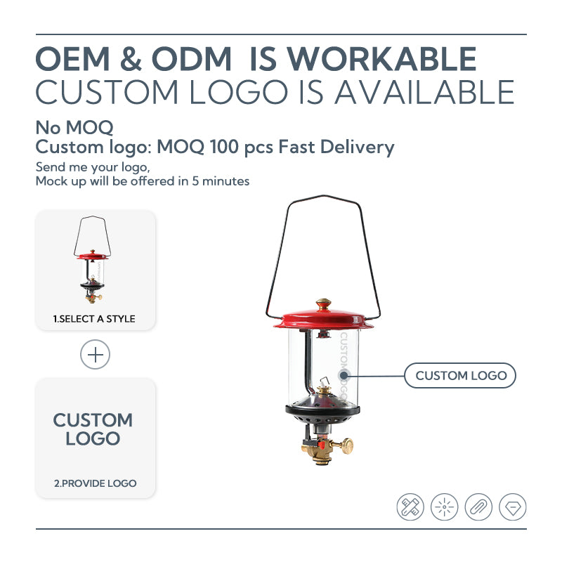 Campingmoon Moon Star Gas Lamp