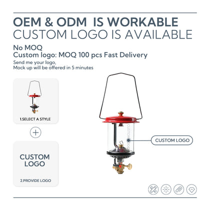 Campingmoon Moon Star Gas Lamp