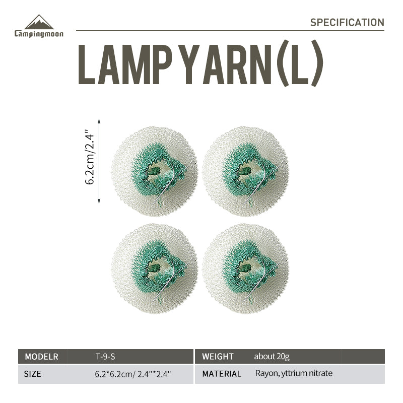 Campingmoon Moon Star Lantern Mantle Fabric