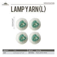 Campingmoon Moon Star Lantern Mantle Fabric