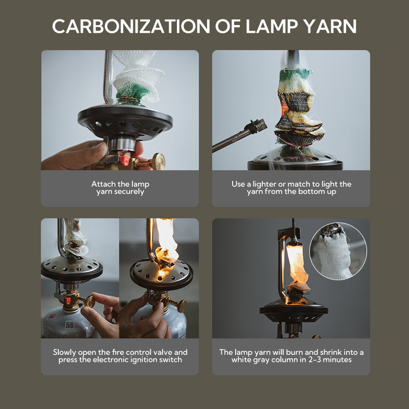 Campingmoon Moon Star Lantern Mantle Fabric