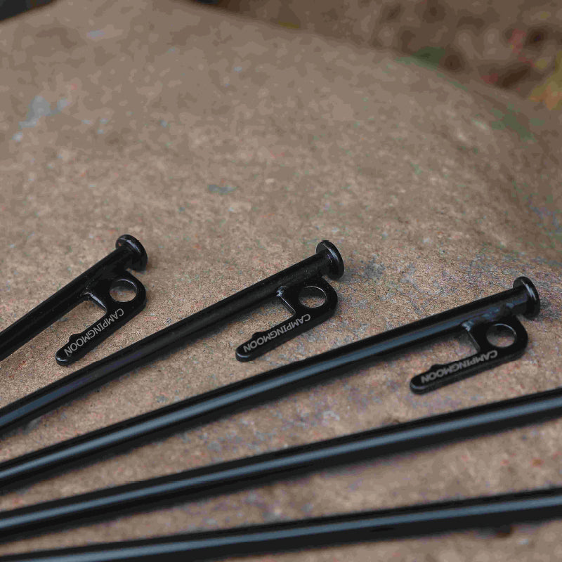 Campingmoon Steel Pegs 20cm – 8Pcs